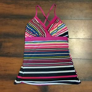Colorful Strappy Top